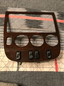 98-03 MERCEDES ML320 DASH RADIO CLIMATE CONTROL BEZEL W/ SWITCHES OEM - Bild 1 von 6