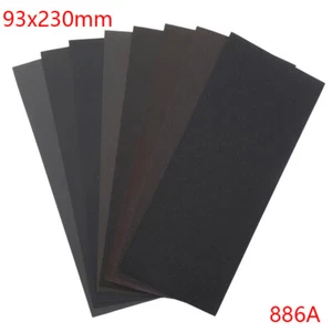 93x230mm Wet and Dry Abrasive 886A Sandpaper Grit 320#-2000# Sand Paper Sheets - Picture 1 of 12