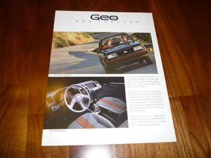 Geo Tracker Prospekt 08/1988 Amerika - Bild 1 von 1