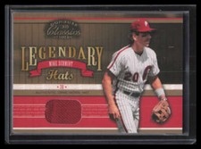 2003 Donruss Classics Legendary Hats 3 Mike Schmidt Cap Hat 11/50