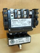Siemens 14ES32A ESP100 3 pole motor contactor starter overload relay 48ASG3M20