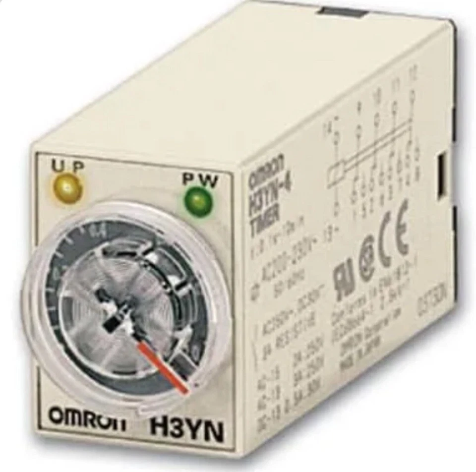 Omron H3Y-2 Solid State Timer, 10 Seconds, 200 VAC. New In Box!        A4 - Image 1 of 1