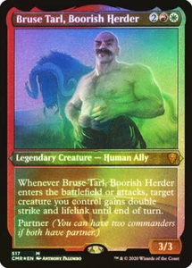 Magic The Gathering Magic The Gathering BRUSE TARL, BOORISH HERDER LÁMINA GRABADA Commander Legends - Imagen 1 de 1