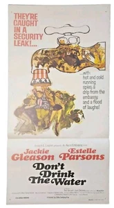 Daybill Don't Drink the Water Original Australian Vintage Poster Jackie Gleeson - Foto 1 di 12