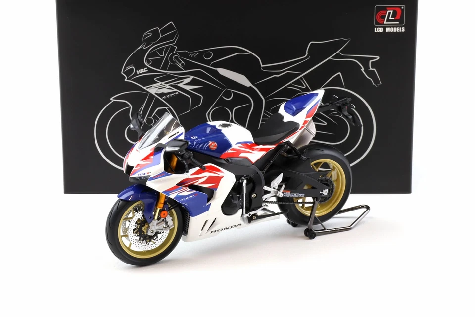 1:12 Modèles LCD Honda CBR1000RR-R Fireblade SP Blanc/ Bleu/ Rouge LCD-M02-WH - Photo 1/4