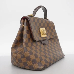 Louis Vuitton Damier Ebene Bergamo PM N41167 Schultertasche Handtasche Braun  - Bild 1 von 18