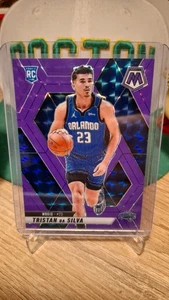 2024-25 Panini Mosaic Basketball Tristan Da Silva RC Purple Fluorescent /249 - Picture 1 of 2