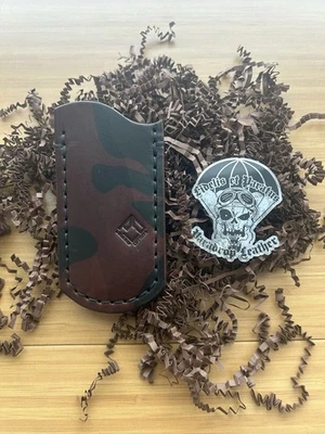 Paradrop Leather PDL Single Slip - Marrón Rojizo y Negro Camuflaje (Edición Deadpool) Foto 1 de 3