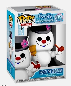Funko Pop Movies Frosty The Snowman #1677 In Protector - Picture 1 of 4