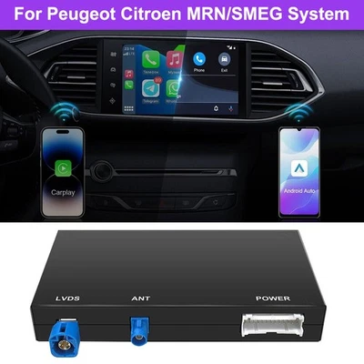 Wireless Carplay Android Auto Kit For Citroen Berlingo 2015-2019 SMEG&MRN System - Image 1 of 4