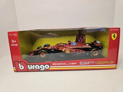 BBURAGO 1/18 - FERRARI SF-24 - COCHE TEMPORADA 2024 (C. SAINZ) 16815-S/55 Foto 1 de 4