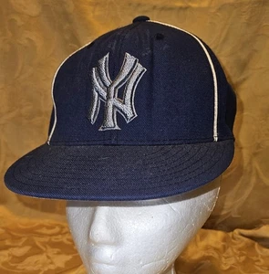 Gorra de béisbol vintage años 90 MLB New York Yankees American Needle mezcla de lana 7 1/8 - Imagen 1 de 8