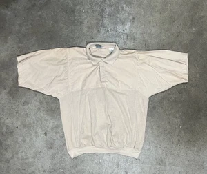 Camisa discoteca vintage años 80 beige crema - Imagen 1 de 6