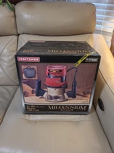 NEW! Sears Craftsman Millennium Router 1.5 HP With Storage Case NOS Vintage USA! - Picture 1 of 20