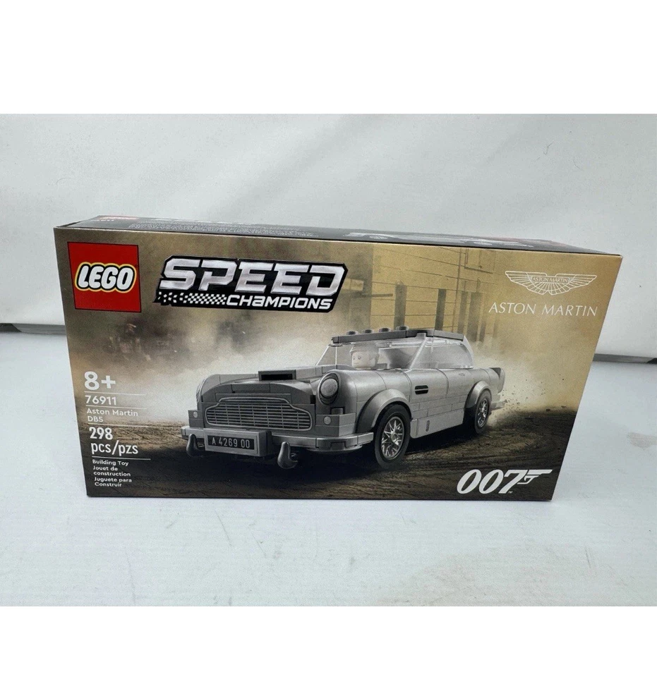 LEGO SPEED CHAMPIONS: 007 Aston Martin DB5 (76911) Sealed, New-in-Box - Image 1 of 1