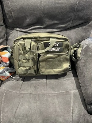 Deuce Diaper Bag Tactical Baby Gear 11.25 H x 16W x 8.25D excellent condition    - Image 1 of 4