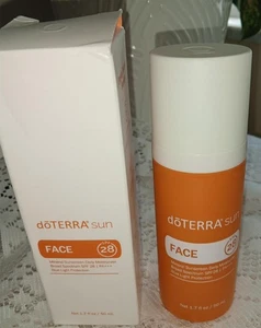 doTERRA Sun Face Mineral Sunscreen Daily Moisturizer SPF 28 1.7 ~ 06/25 LESEN - Bild 1 von 2