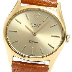 ROLEX Cellini 3802 K18YG Cal.1601 gold Dial Hand Winding Ladies Watch_904732 - Picture 1 of 7