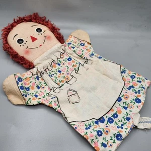 Vintage 1973 Knickerbocker Raggedy Ann Handpuppe - Stoffpuppe Sammlerstück - Bild 1 von 3