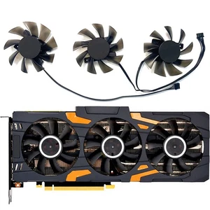 GAMING Grafikkarte Lüfter CF-12815S für INNO3D RTX2070S 2080 2080S 2080ti - Bild 1 von 16