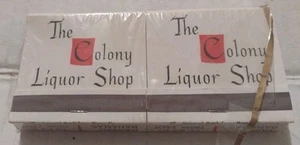 Vtg Colony Liquor Store Nassau Bahamas Matchbooks Haig Scotch NOS unstruck Lot/4 - Picture 1 of 3