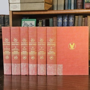 Our Times by Mark Sullivan -1953 Complete 6 Volume Set (1926-1935, Scribner's) - Picture 1 of 7