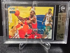 1997-98 Fleer Tiffany Collection MICHAEL JORDAN #23 BGS 9.5 GEM MINT - Picture 1 of 2