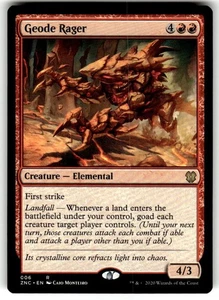 Geode Rager Commander: Zendikar Rising Regular MTG - Bild 1 von 2