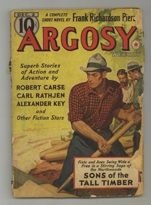 Argosy Part 4: Argosy Weekly Dec 2 1939 Vol. 295 #2 FR 1.0 Low Grade - Picture 1 of 2