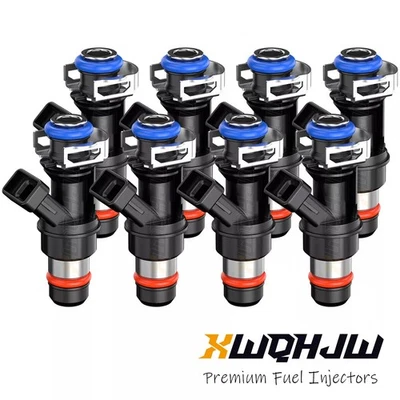 8 New Upgrade Fuel Injector 25317628 For 2002-2004 Chevy Avalanche 1500 5.3L V8 Foto 1 de 4