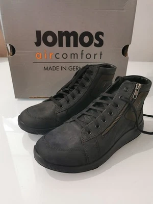 Jomos Schuhe Stiefel Stiefeletten Boots Malaga Wollfutter Leder Herren Gr 40 - Bild 1 von 4