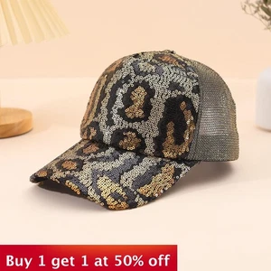 New Baseball Cap Snake Skin Peaked Cap Fashionable Outdoor Casual Sun-Proof Hat - Picture 1 of 6