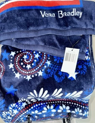 VERA BRADLEY Beach Towel FIREWORKS PAISLEY 66x33 #12329-P05 NWT *RARE - Image 1 of 4