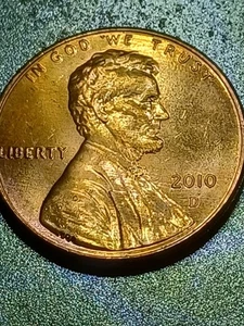 2010D LINCOLN SHIELD CENT SEHR SCHÖNER ZUSTAND - Bild 1 von 6
