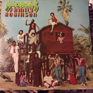 Smokey Robinson Smokey’s Family Robinson Vinyl Record LP - Picture 1 of 8