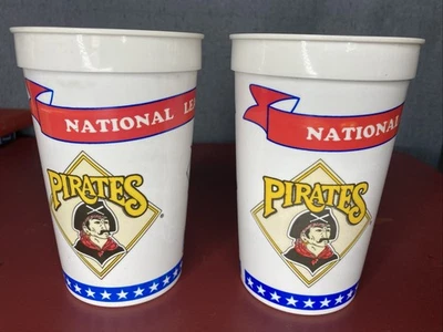 1992 National League Championship Series NLCS Collectible Cup Braves vs. Pirates - Image 1 of 4