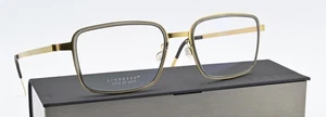 LINDBERG Brille 9754 53-19 T415 135 Col GT Strip Titanium Rechteck Leicht Gold - Bild 1 von 10
