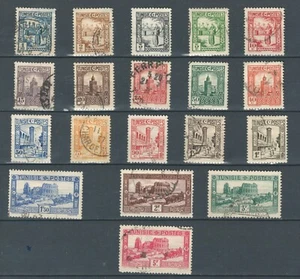TUNISIA FRENCH COLONIES HISTORICAL SITES & CASTLES FULL USED SET LOT (TUN 250) - Picture 1 of 1