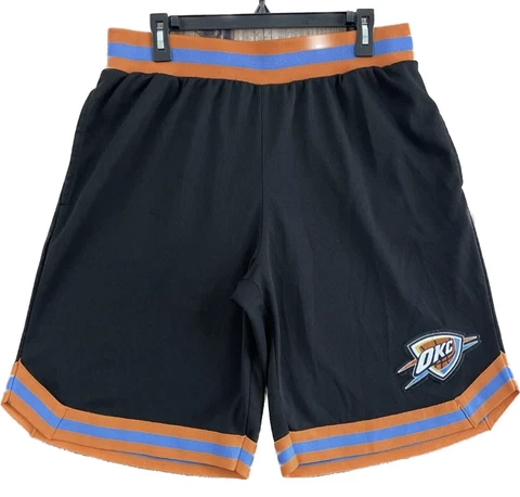 Oklahoma City Thunder Shorts Mens Size Large Ultra Game NBA Basketball Training Cover