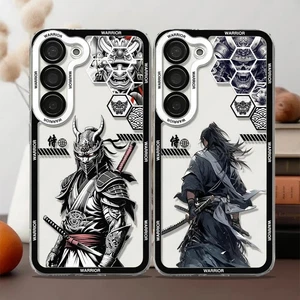 Japanese Samurai Art Case For Samsung S25 S24 S20 Plus S21 FE S22 S23 Ultra - Picture 1 of 8
