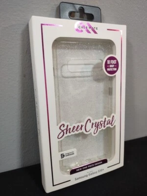 Funda Carcasa Teléfono Case-Mate Transparente Cristal Brillo Samsung Galaxy S10+ Plus Foto 1 de 4