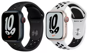 Apple Watch Series 7 41mm (GPS + Cellular) Nike Edition Aluminum Case - Very - Picture 1 of 11
