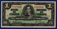 CANADA $1 (1937) BC-21c / P58d   Circulated Note K/L 8470569