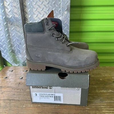 Timberland 6 pulgadas Premium Marrón Oscuro Botas Clásicas 3 Juveniles Nuevas En Caja Primaloft Foto 1 de 4