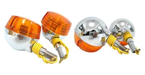 SUZUKI T10 T20 T21 T200 T250 TC250 T305 TC305 T350 T500 F+R SIGNAL 4PCS 12V (CA) - Picture 1 of 4