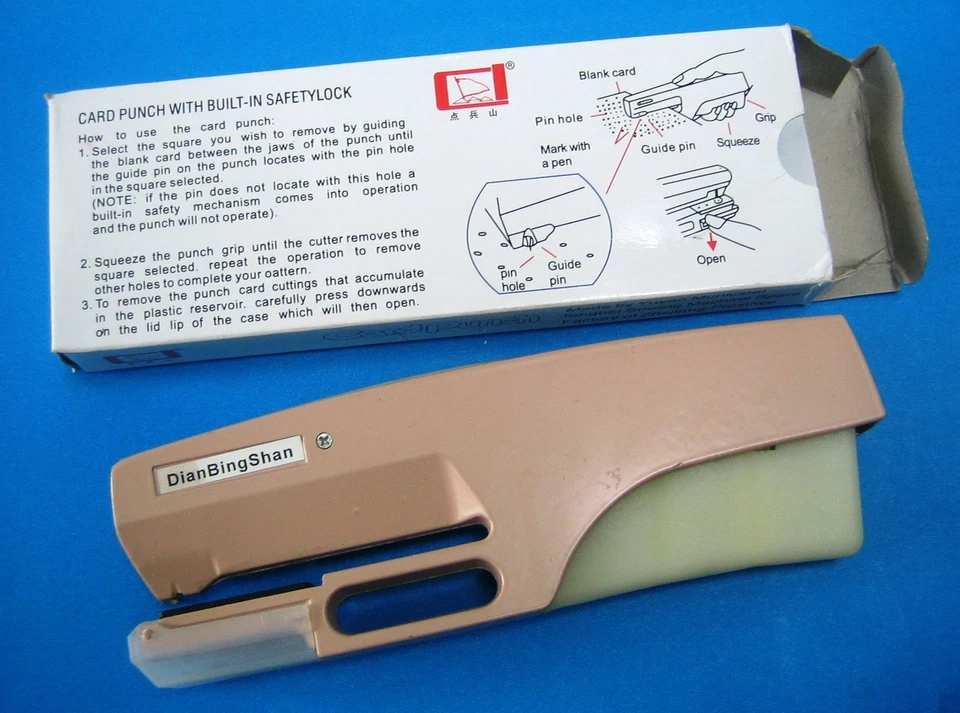 Card Puncher for 30 stitch Pattern Knitting machine Silver Reed/ Singer/ Studio