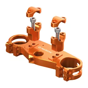 CNC Triple Tree Handlebar Riser Clamp For KTM 125-450 XC SX XC-F SX-F 2023-2024 - Picture 1 of 13