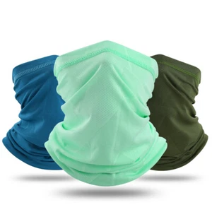 Balaclava Neck Gaiter UV Protection Shield Breathable Face Mask Scarf Bandana US - Picture 1 of 56