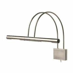 *NEW* Piccola IKEA Wall Mounted Art Picture Lamp Brushed Nickel 17796