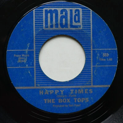The Happy Box Tops - The Letter / Happy Times 45 rpm Vinyl 7" Single MALA 565 - Image 1 of 4